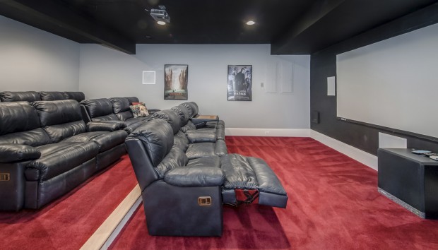 A home theater like ours is not an available option in any RV we looked at.