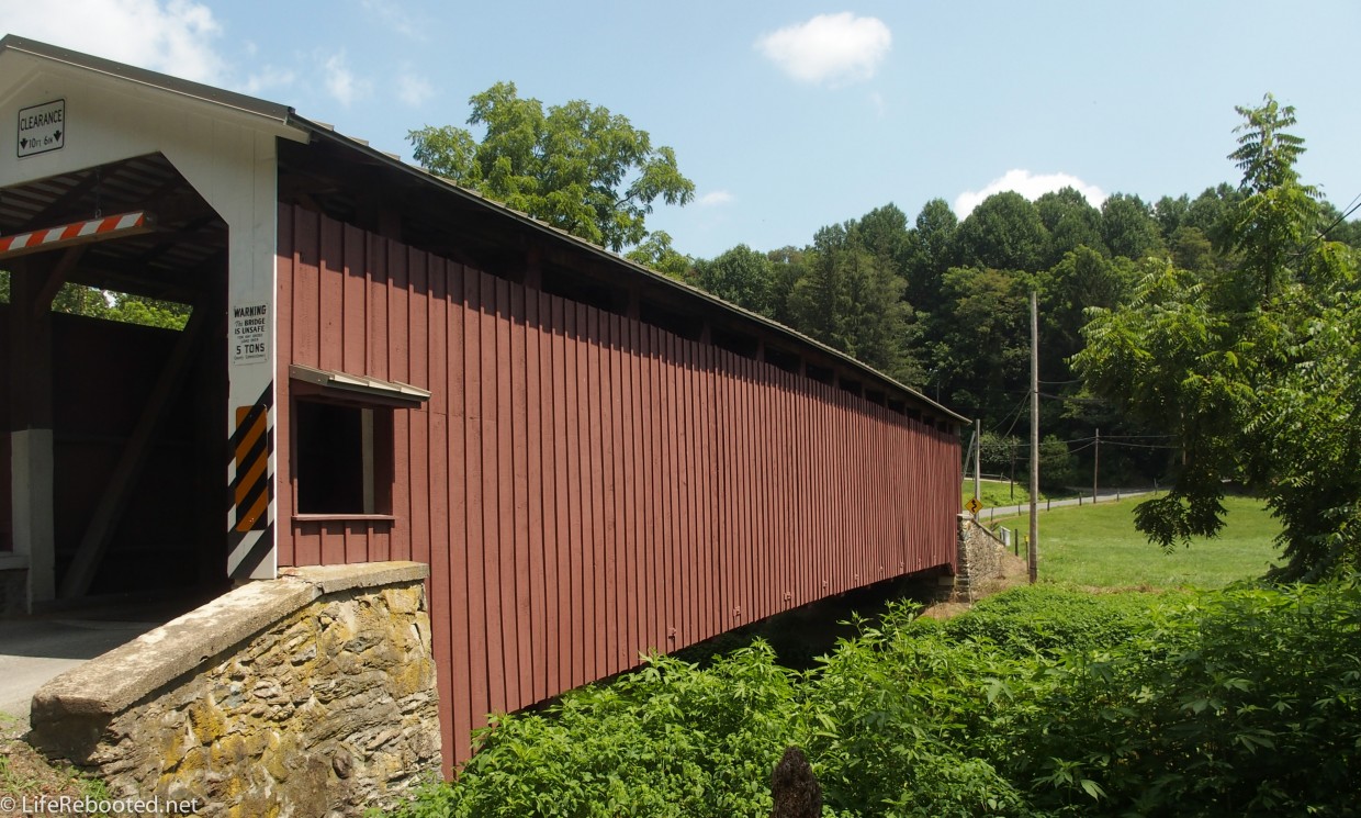 One of Lancaster County's 29 covered bridges.