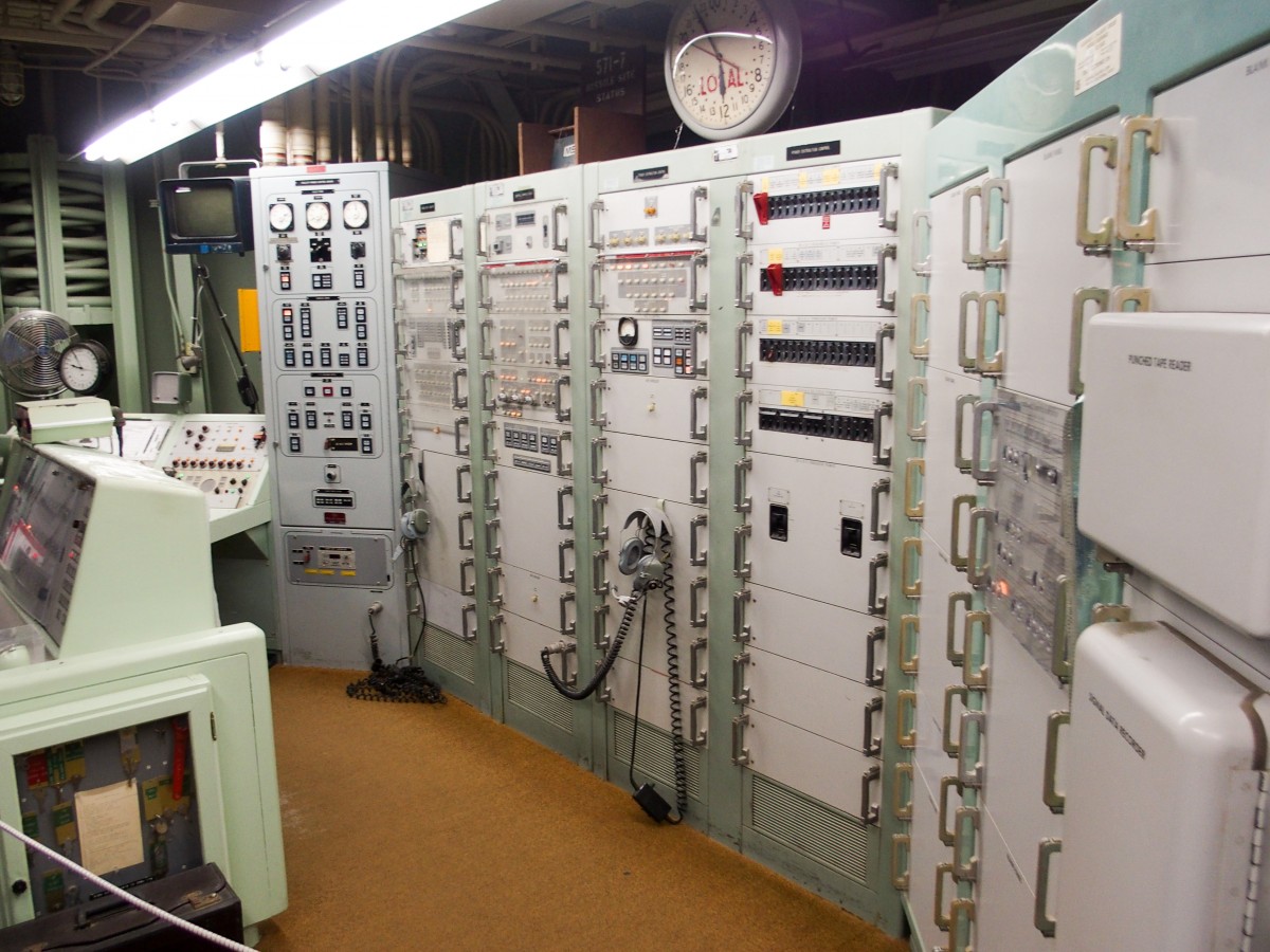 Monitoring, launch, and guidance systems, along with a rotary telephone.