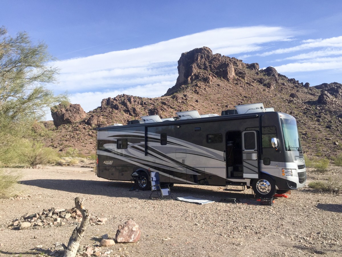 Boondocking can be pretty scenic