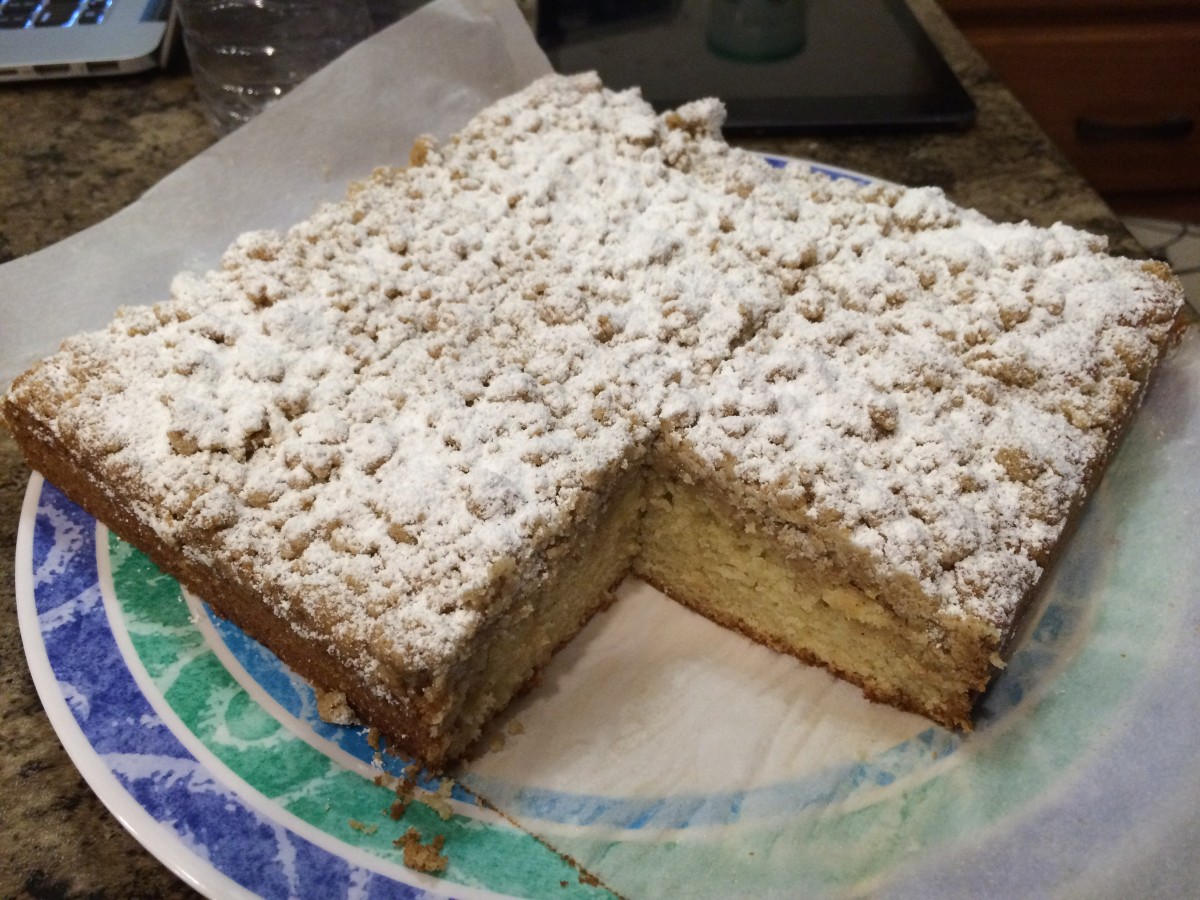 First Kathie made coffee cake, then cinnamon rolls!