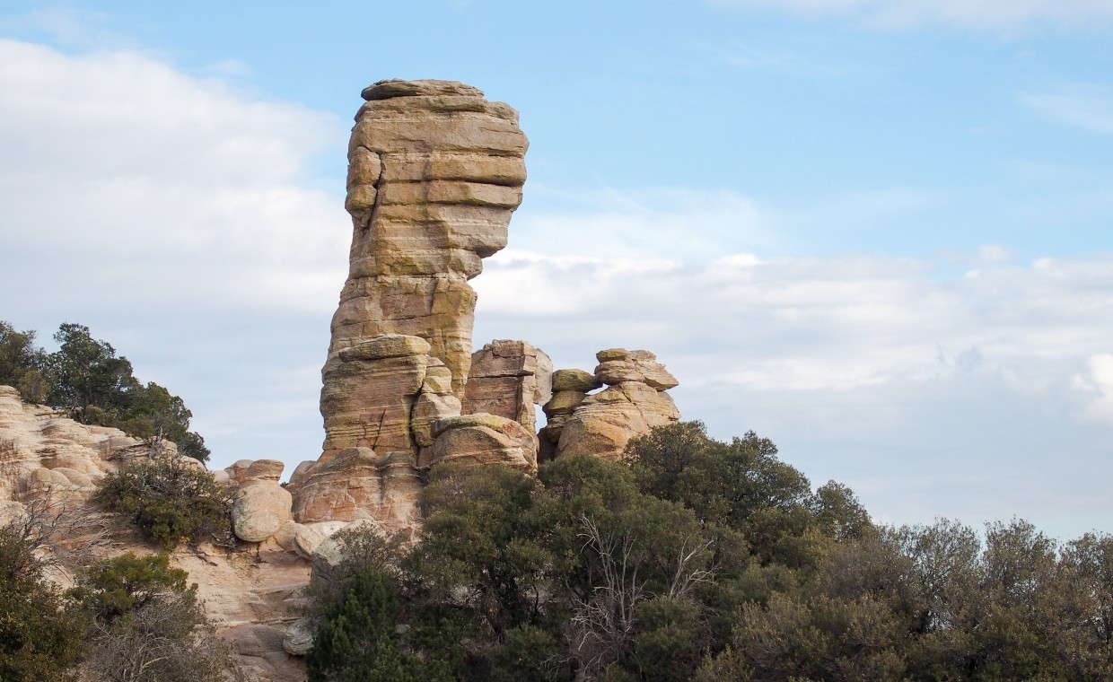 Rock formation along the drive up Mt. Lemmon